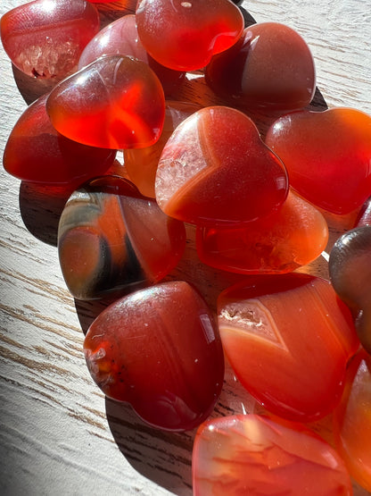 Mini Carnelian Heart