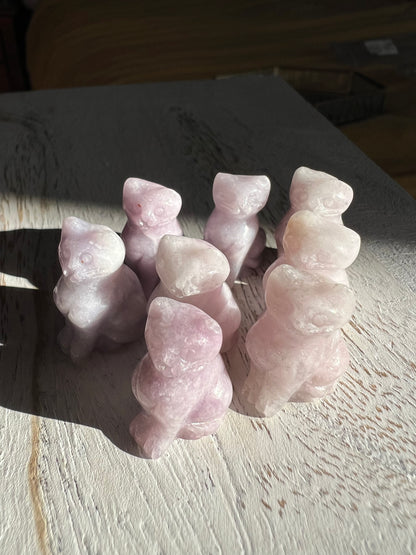 Mini Lepidolite Cat