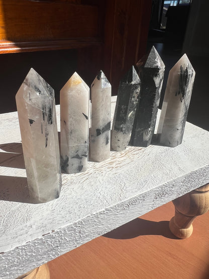 Tourmalinated Quartz Towers