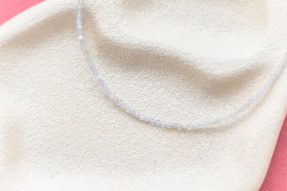 Faceted Crystal Choker Necklace