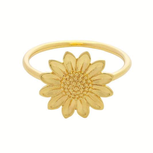 Sunflower Ring Gold