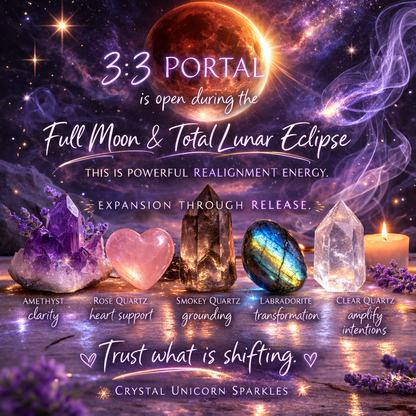 3:3 Portal Full Moon Lunar Eclipse Journal