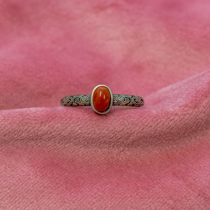 Lunar Glow Sterling Silver Ring