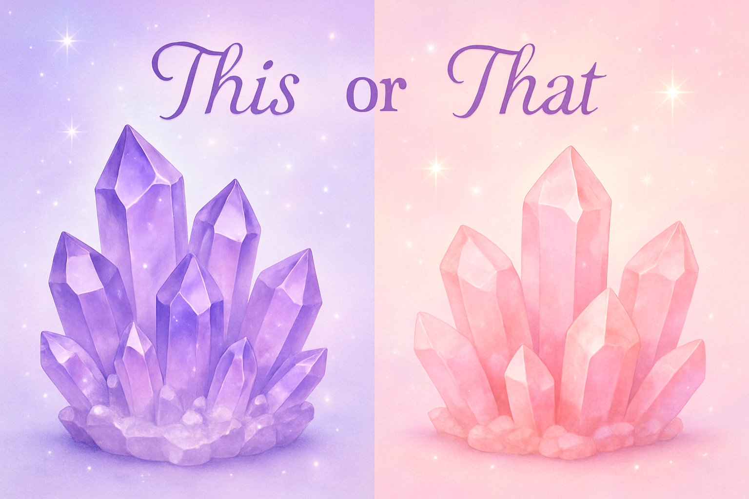 This or That Crystal Pastel